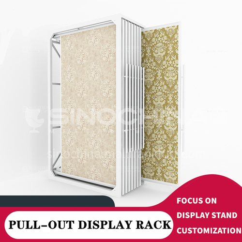 Multifunctional ceramic tile display rack